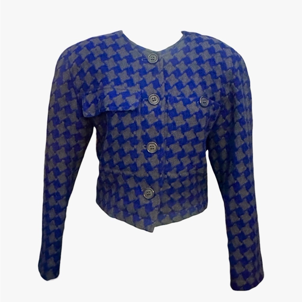 Berek Blue and Gray Women's Blazer Set